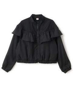 mezzo piano junior / メゾピアノジュニア ブルゾン | シアーフリルブルゾン