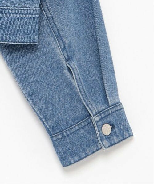 mezzo piano junior / メゾピアノジュニア ブルゾン | リボン刺しゅうデニムジャケット | 詳細9