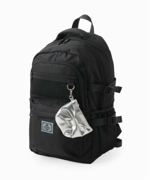 mezzo piano junior / メゾピアノジュニア リュック・バックパック | リボンポーチつきリュック（黒）
