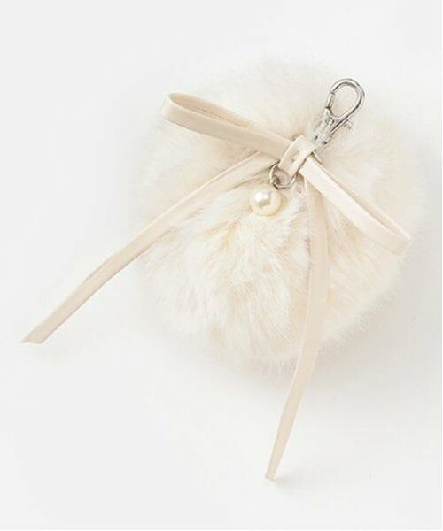 mezzo piano junior / メゾピアノジュニア リュック・バックパック | ファーぼん天チャームつきリボンいっぱい合皮リュック | 詳細11