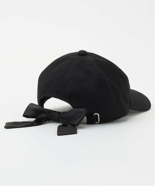 mezzo piano junior / メゾピアノジュニア キャップ | 【UVカット・遮熱・冷感】後ろリボンキャップ | 詳細2