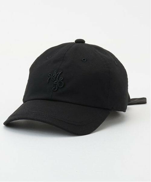 mezzo piano junior / メゾピアノジュニア キャップ | 【UVカット・遮熱・冷感】後ろリボンキャップ（黒）