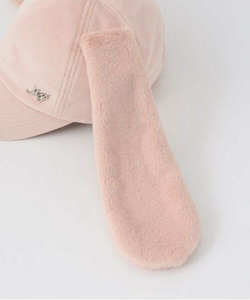 mezzo piano junior / メゾピアノジュニア キャップ | ふわふわうさみみキャップ | 詳細3