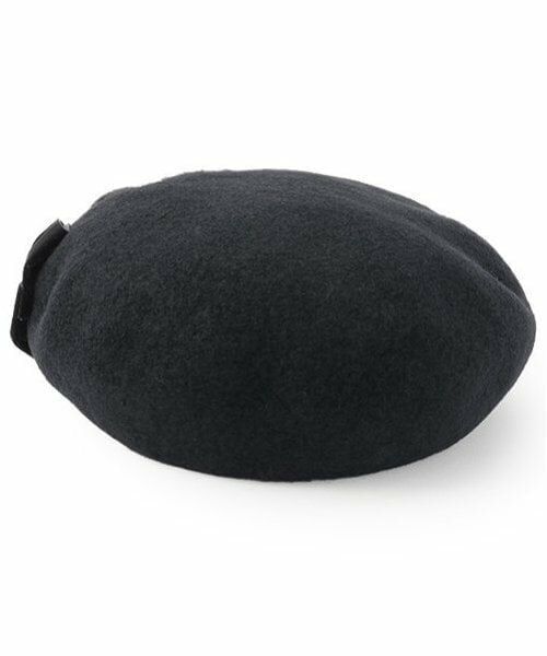 mezzo piano junior / メゾピアノジュニア ハンチング・キャスケット・ベレー帽 | ベロアリボンベレー帽 | 詳細1