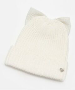 mezzo piano junior / メゾピアノジュニア ニットキャップ | きらきらリボンニット帽