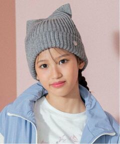 mezzo piano junior / メゾピアノジュニア ニットキャップ | きらきらリボンニット帽