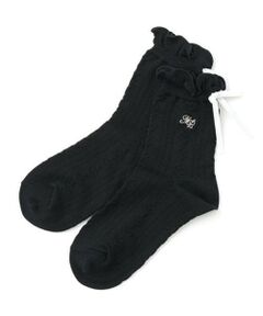 mezzo piano junior / メゾピアノジュニア ソックス | フリルリボンソックス