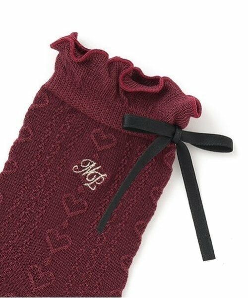 mezzo piano junior / メゾピアノジュニア ソックス | フリルリボンソックス | 詳細1