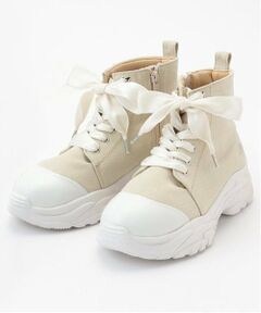 mezzo piano junior / メゾピアノジュニア スニーカー | 厚底ハイカットスニーカー