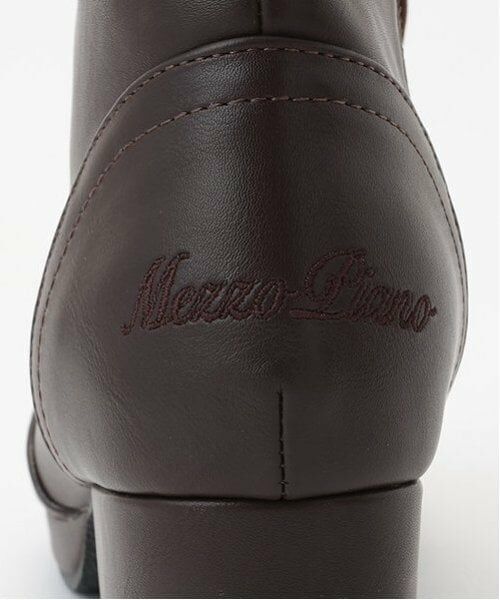 mezzo piano junior / メゾピアノジュニア ブーツ（ショート丈） | サテンリボンレースアップショートブーツ | 詳細7