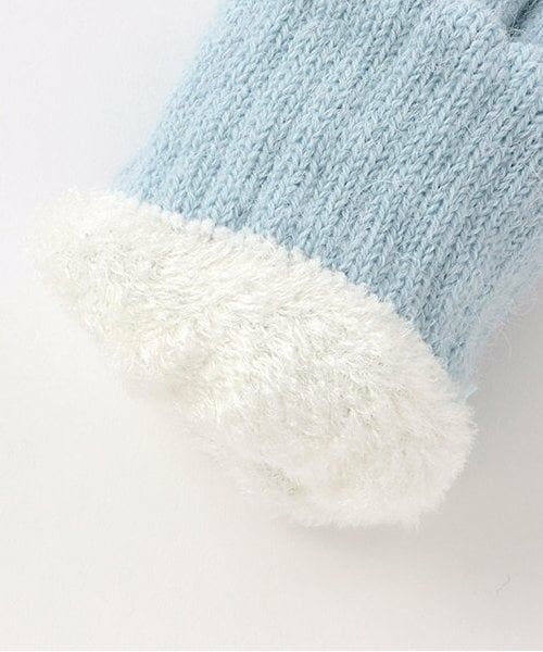 mezzo piano junior / メゾピアノジュニア 手袋 | 裏シャギーリボン手袋 | 詳細4