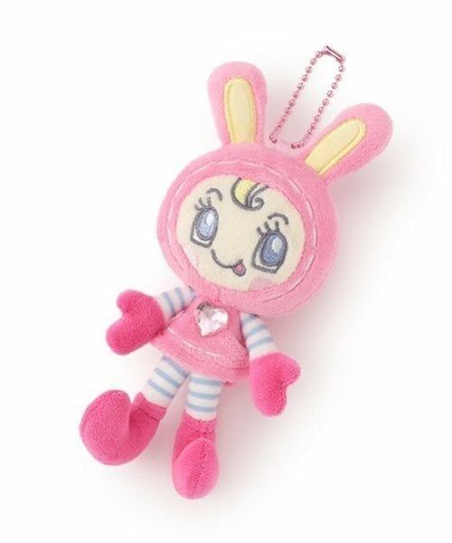 mezzo piano junior / メゾピアノジュニア チャーム | ベリエちゃん ぬいぐるみチャーム（ピンク）