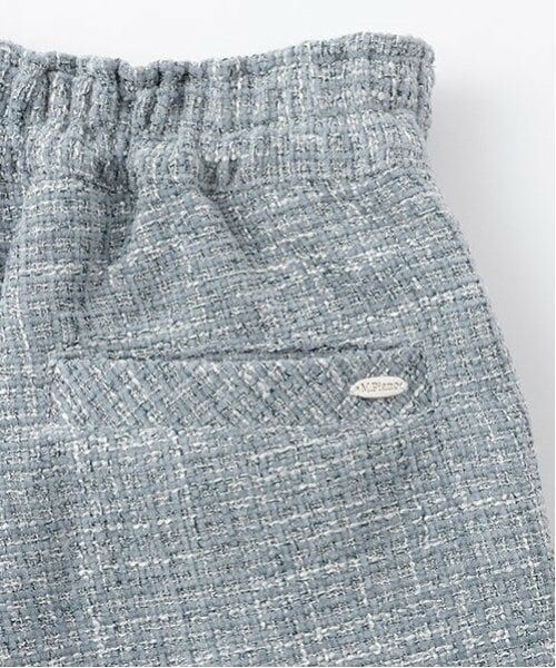 mezzo piano junior / メゾピアノジュニア ショート・ハーフ・半端丈パンツ | ツイード素材ラップショートパンツ | 詳細8
