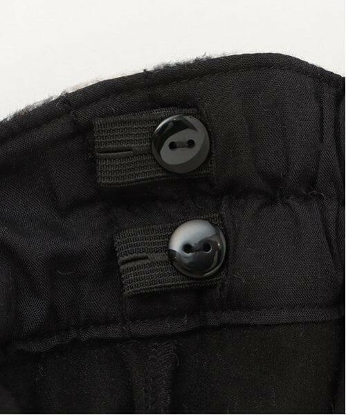 mezzo piano junior / メゾピアノジュニア ショート・ハーフ・半端丈パンツ | ウエストベルトシャギーチェックスカパン（暖かインナーパンツ） | 詳細4