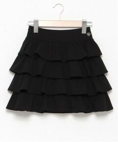 mezzo piano junior / メゾピアノジュニア ミニ・ひざ丈スカート | ふりふりティアードスカート