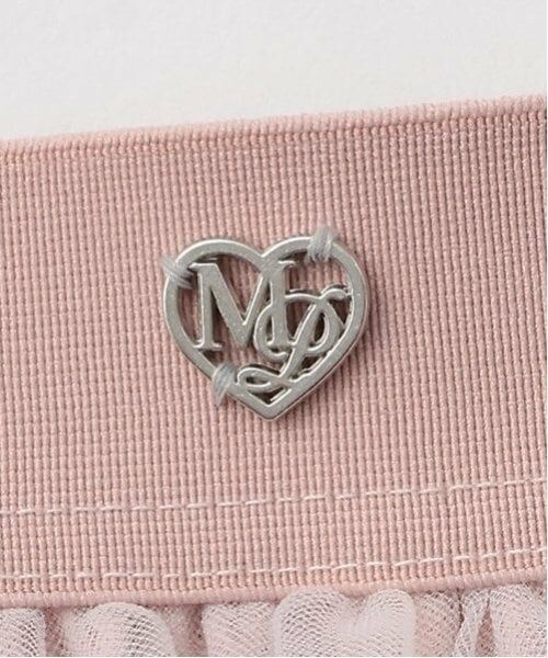 mezzo piano junior / メゾピアノジュニア ミニ・ひざ丈スカート | ふんわりフリルチュールスカート | 詳細6