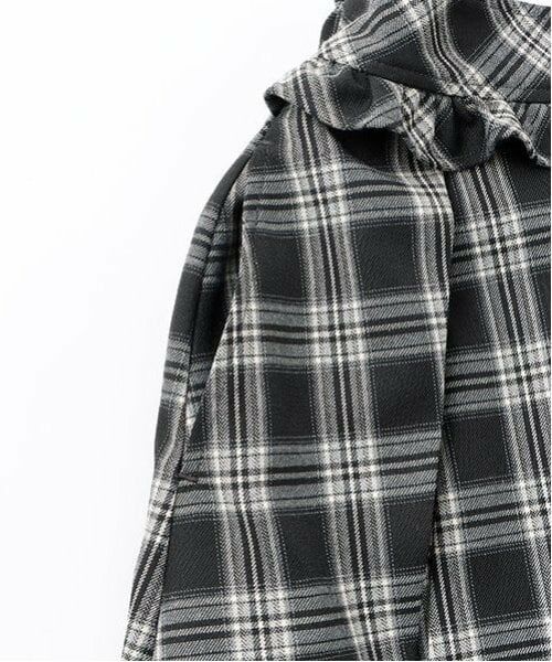 mezzo piano junior / メゾピアノジュニア ミニ・ひざ丈スカート | ウエストフリルミディ丈プリーツスカート | 詳細3