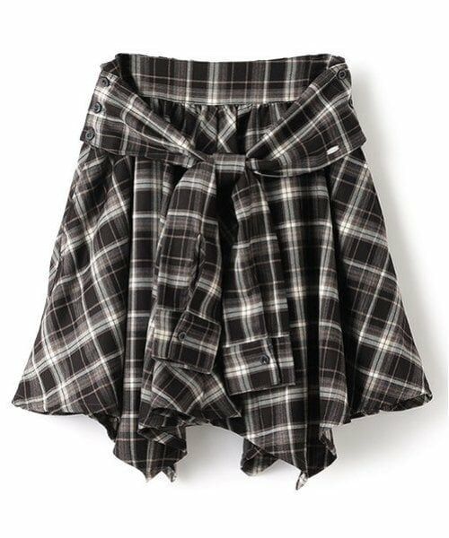 mezzo piano junior / メゾピアノジュニア ショート・ハーフ・半端丈パンツ | 結びシャツ風スカパン | 詳細8