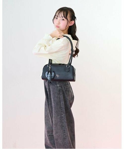 mezzo piano junior / メゾピアノジュニア その他パンツ | ウエスト細見えバレルレッグデニムパンツ | 詳細16