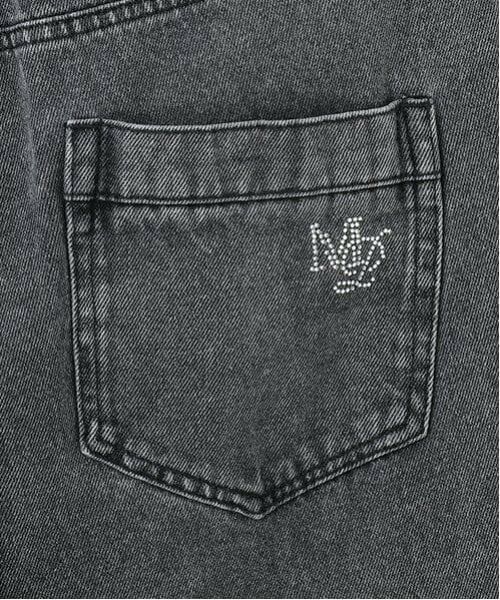 mezzo piano junior / メゾピアノジュニア その他パンツ | ウエスト細見えバレルレッグデニムパンツ | 詳細27