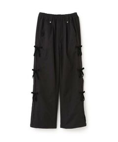 mezzo piano junior / メゾピアノジュニア その他パンツ | サイドリボン内側あったかパラシュートパンツ