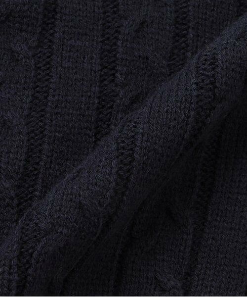 mezzo piano junior / メゾピアノジュニア ニット・セーター | ハーフジップセーラーニット | 詳細5