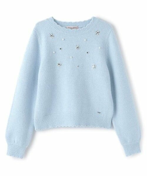 mezzo piano junior / メゾピアノジュニア ニット・セーター | キラキラニット | 詳細1