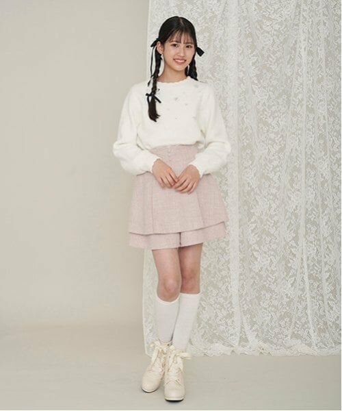 mezzo piano junior / メゾピアノジュニア ニット・セーター | キラキラニット | 詳細24