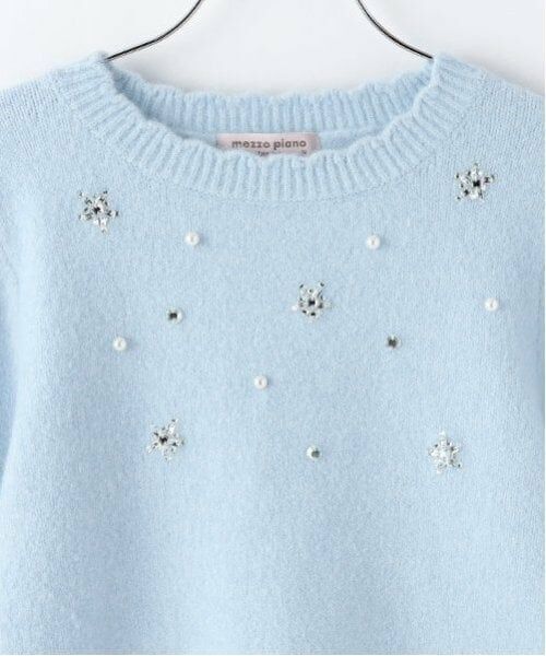 mezzo piano junior / メゾピアノジュニア ニット・セーター | キラキラニット | 詳細3