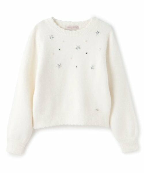 mezzo piano junior / メゾピアノジュニア ニット・セーター | キラキラニット | 詳細8