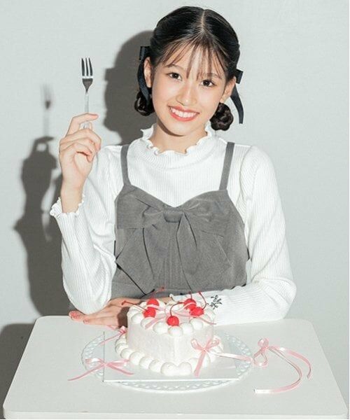 mezzo piano junior / メゾピアノジュニア Tシャツ | パフスリーブ長袖Tシャツ＆リボンビスチェセット | 詳細19