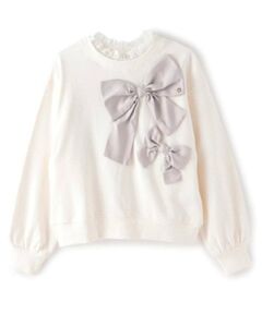 mezzo piano junior / メゾピアノジュニア スウェット | ビッグリボントレーナー