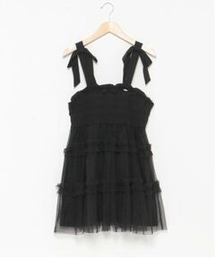 mezzo piano junior / メゾピアノジュニア その他トップス | ショルダーリボンふんわりチュールチュニック