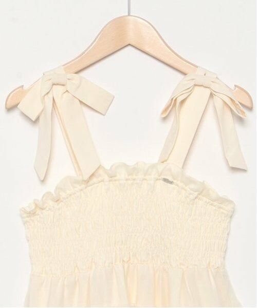 mezzo piano junior / メゾピアノジュニア その他トップス | ショルダーリボンふんわりチュールチュニック | 詳細2