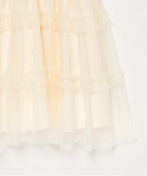 mezzo piano junior / メゾピアノジュニア その他トップス | ショルダーリボンふんわりチュールチュニック | 詳細6