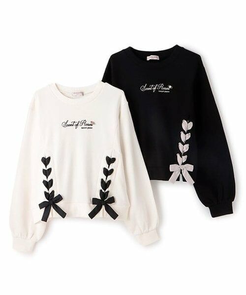 mezzo piano junior / メゾピアノジュニア スウェット | レースアップトレーナー | 詳細7