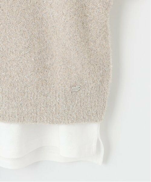 mezzo piano junior / メゾピアノジュニア Tシャツ | シャギーベスト＆セーラー長袖Tシャツセット | 詳細14