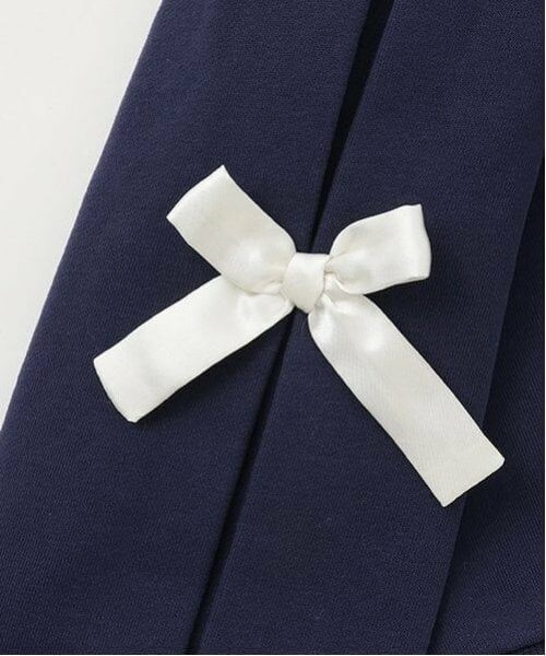 mezzo piano junior / メゾピアノジュニア スウェット | タックスリーブリボントレーナー | 詳細5