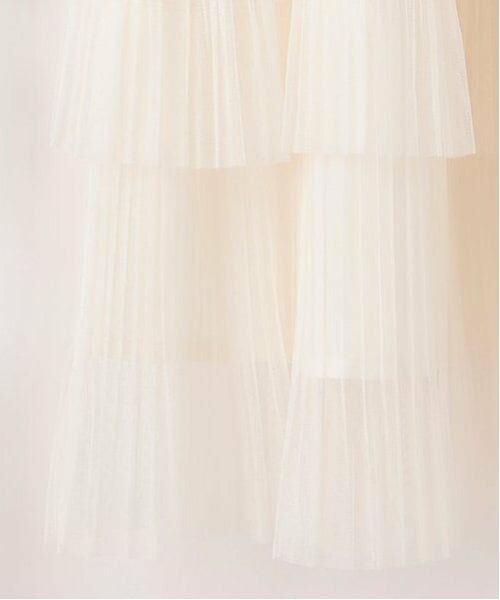 mezzo piano junior / メゾピアノジュニア ミニ丈・ひざ丈ワンピース | チュールスカートドキングワンピース | 詳細5