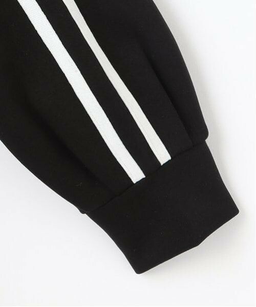 mezzo piano junior / メゾピアノジュニア ミニ丈・ひざ丈ワンピース | ハーフジップサイドラインワンピース | 詳細3