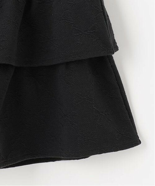 mezzo piano junior / メゾピアノジュニア ショート・ハーフ・半端丈パンツ | リボンジャカードZIPパーカ×スカパンセットアップ | 詳細10