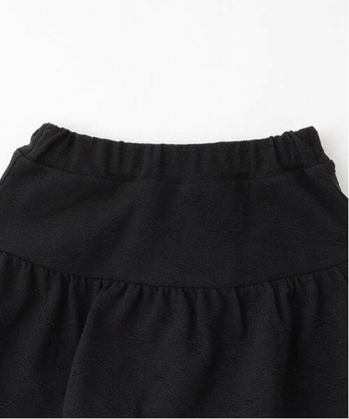 mezzo piano junior / メゾピアノジュニア ショート・ハーフ・半端丈パンツ | リボンジャカードZIPパーカ×スカパンセットアップ | 詳細8
