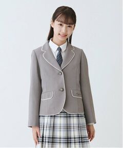 mezzo piano junior / メゾピアノジュニア テーラードジャケット | パイピングジャケット