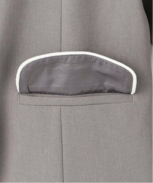 mezzo piano junior / メゾピアノジュニア テーラードジャケット | パイピングジャケット | 詳細11
