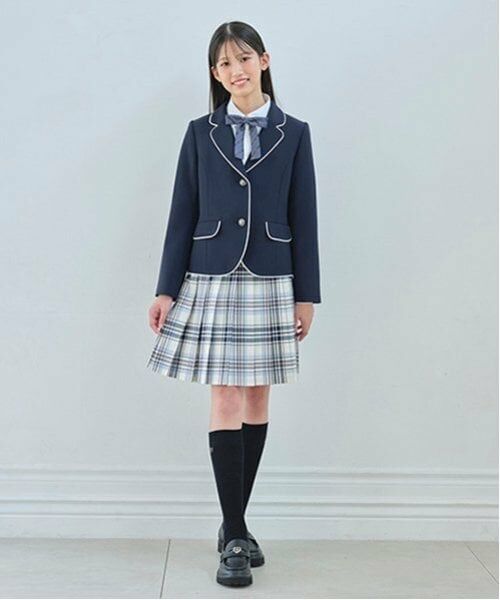 mezzo piano junior / メゾピアノジュニア テーラードジャケット | パイピングジャケット | 詳細6