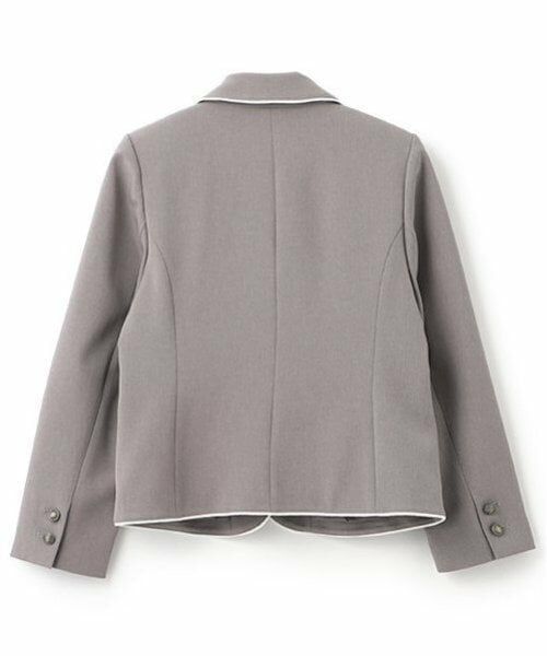 mezzo piano junior / メゾピアノジュニア テーラードジャケット | パイピングジャケット | 詳細7