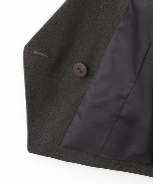 mezzo piano junior / メゾピアノジュニア テーラードジャケット | パイピンクショードジャケット | 詳細14