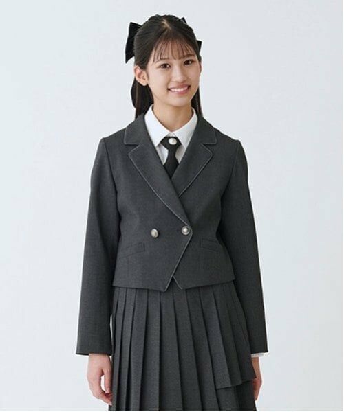 mezzo piano junior / メゾピアノジュニア テーラードジャケット | パイピンクショードジャケット | 詳細6