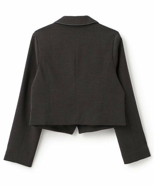 mezzo piano junior / メゾピアノジュニア テーラードジャケット | パイピンクショードジャケット | 詳細8