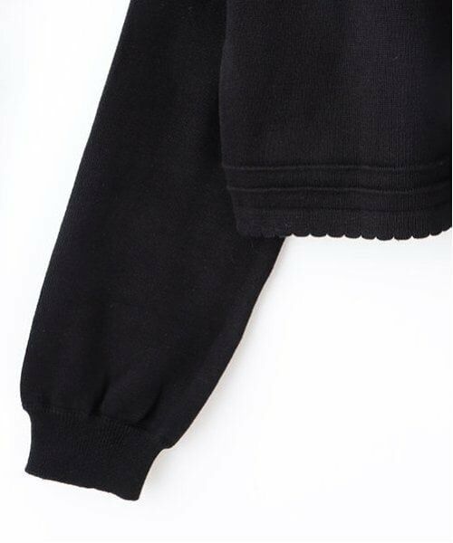 mezzo piano junior / メゾピアノジュニア カーディガン・ボレロ | ショート丈リボンボタンカーディガン | 詳細13